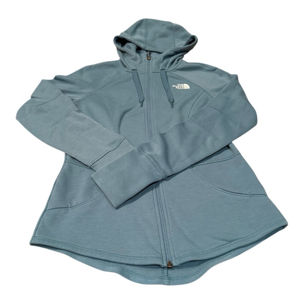 The North Face blue Full-Zip Performance Hooded Jacket